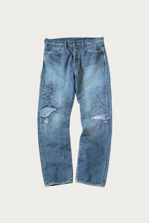 14oz Denim 5P MONKEY CISCO (3YearsFade) - Indigo