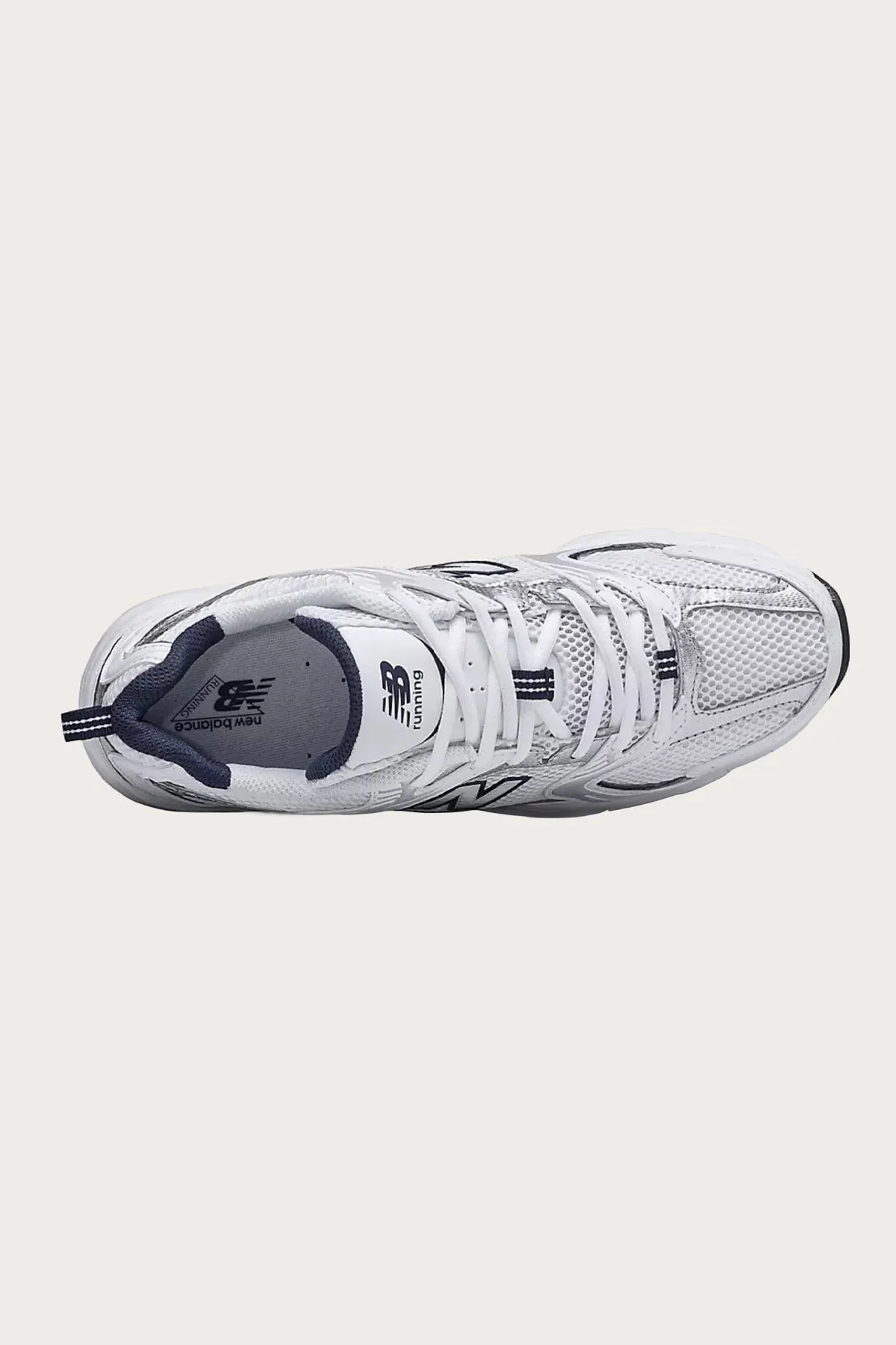 530 - White/Natural Indigo