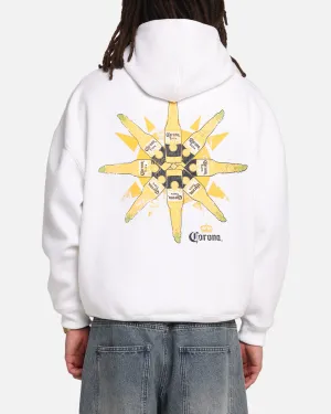 73 Studio Corona Premium Hoodie White