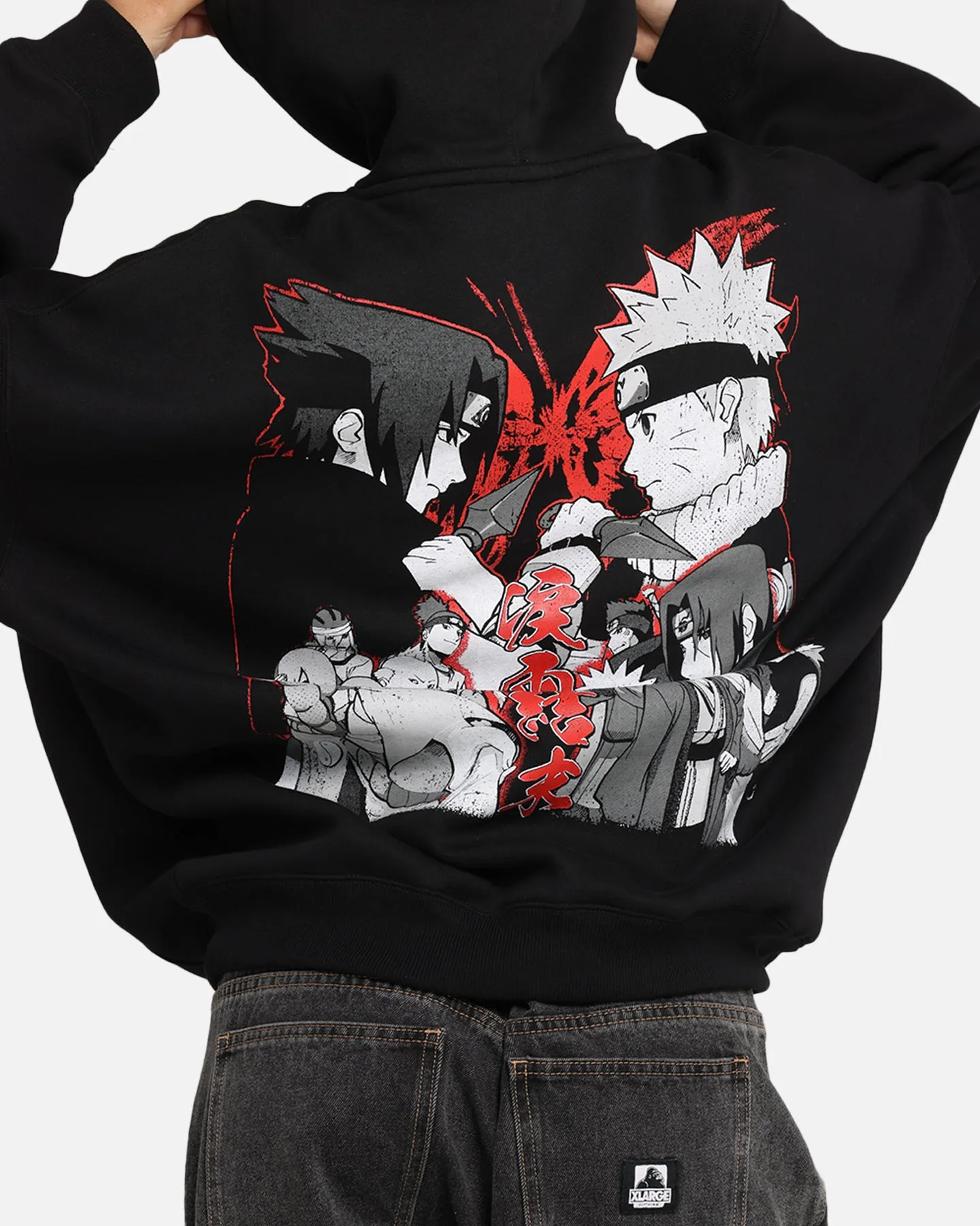 73 Studio X Naruto The End Of Tears Premium Hoodie Black