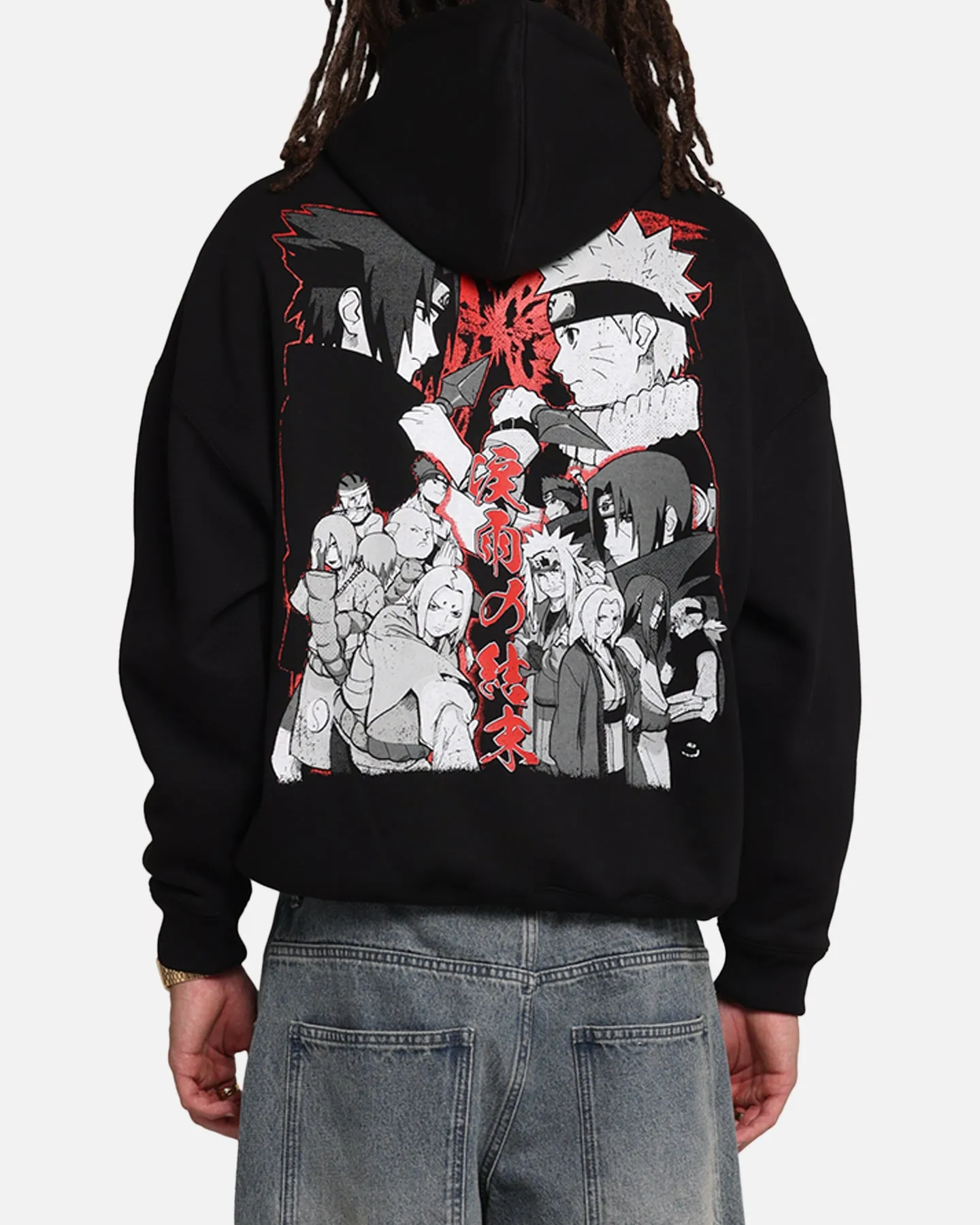 73 Studio X Naruto The End Of Tears Premium Hoodie Black