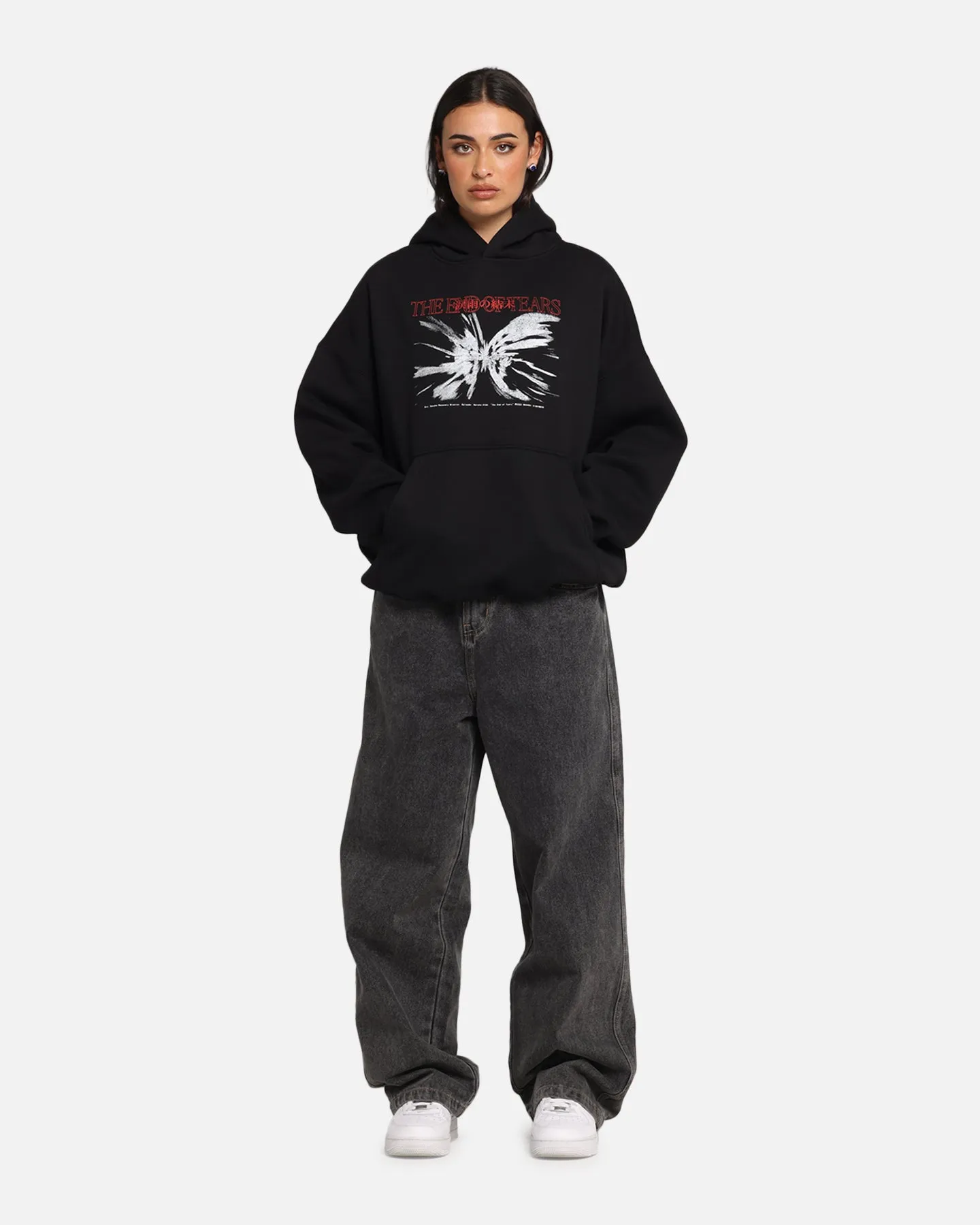 73 Studio X Naruto The End Of Tears Premium Hoodie Black