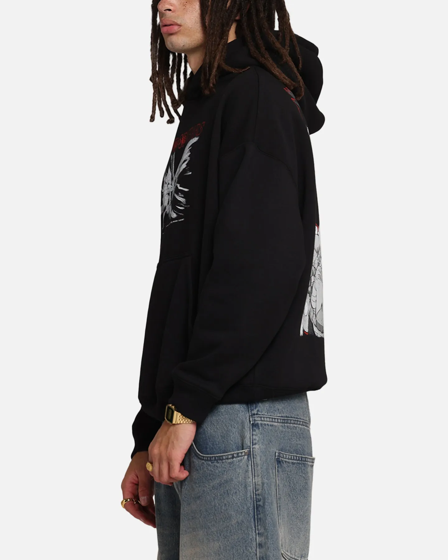 73 Studio X Naruto The End Of Tears Premium Hoodie Black