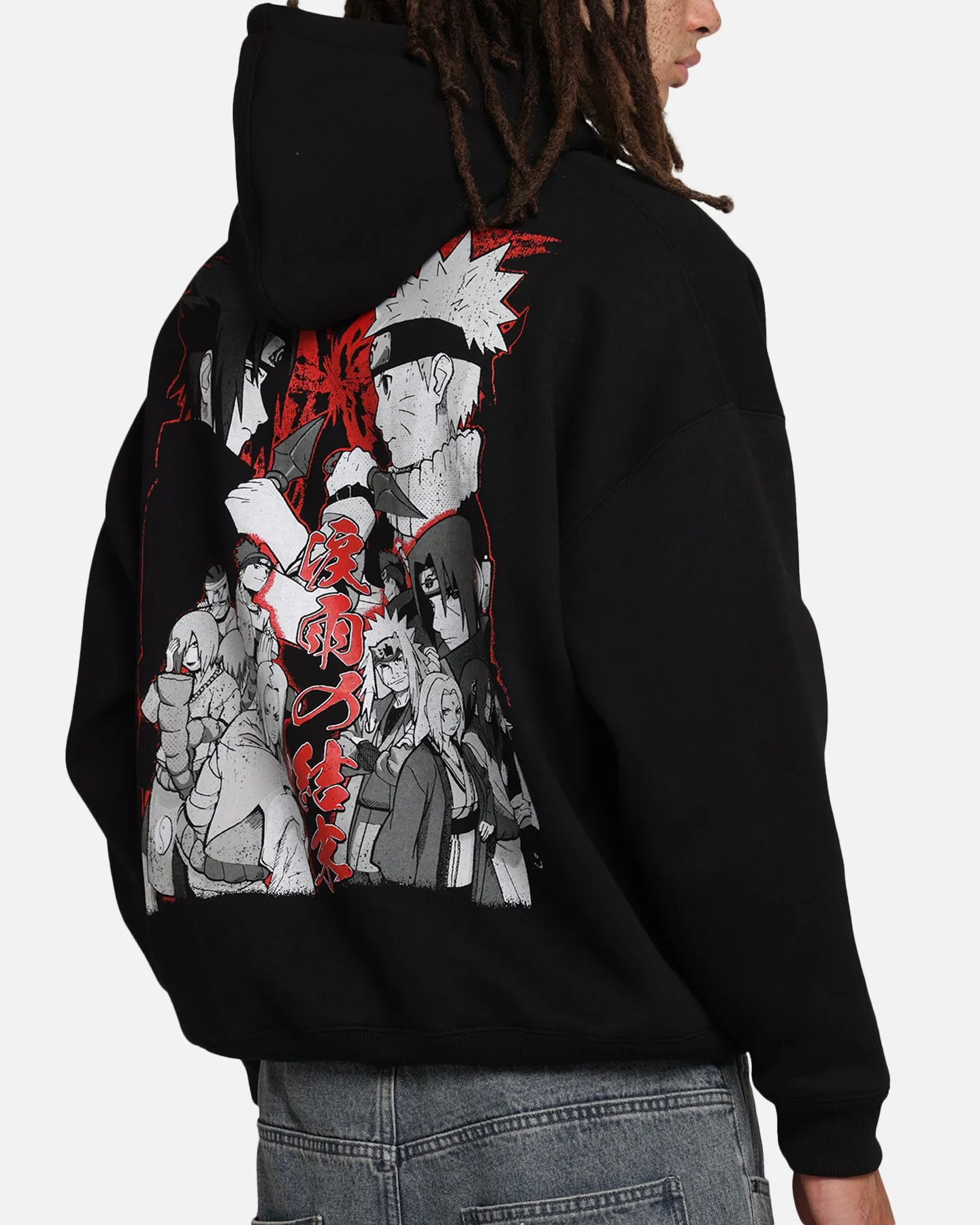 73 Studio X Naruto The End Of Tears Premium Hoodie Black