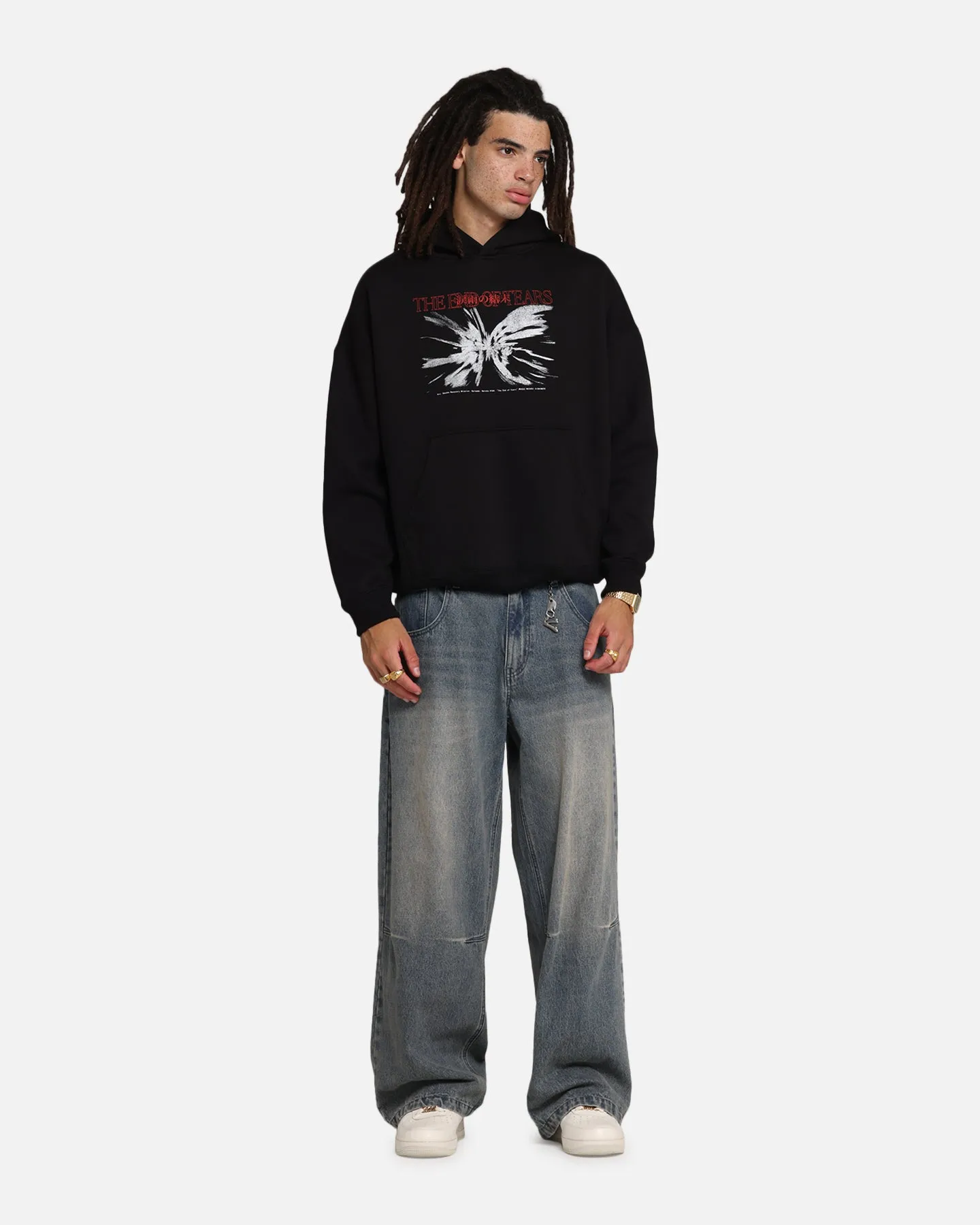 73 Studio X Naruto The End Of Tears Premium Hoodie Black