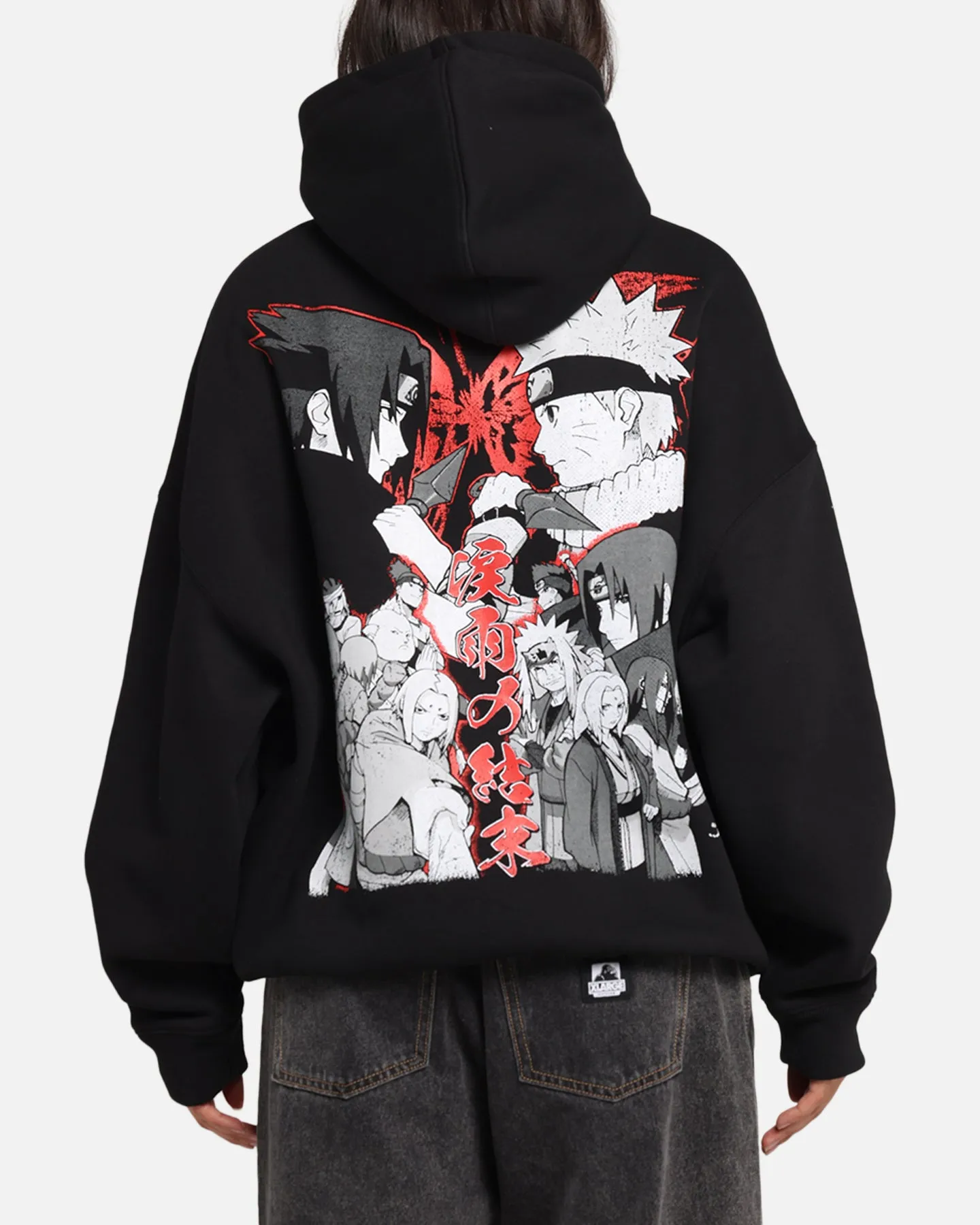 73 Studio X Naruto The End Of Tears Premium Hoodie Black