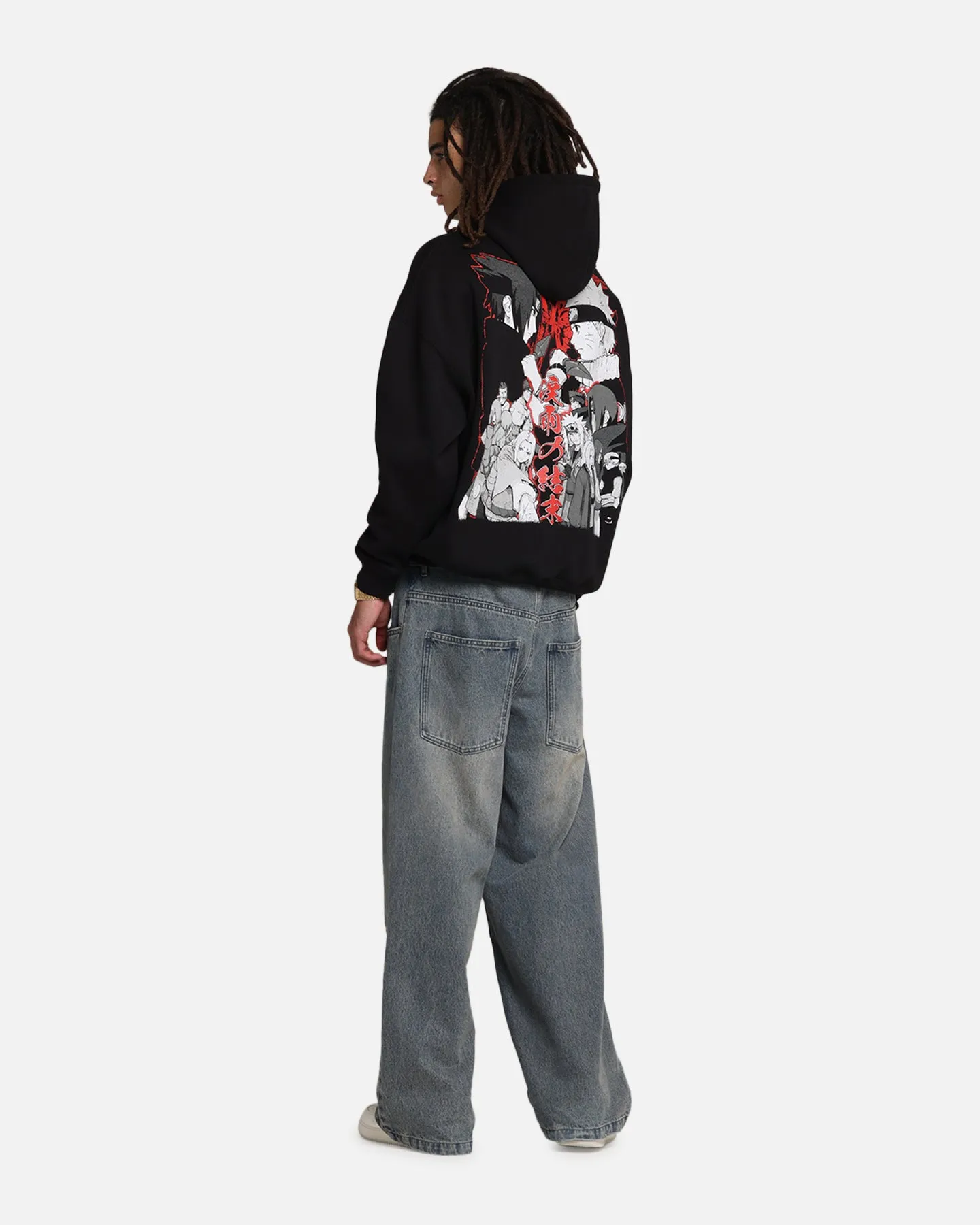 73 Studio X Naruto The End Of Tears Premium Hoodie Black