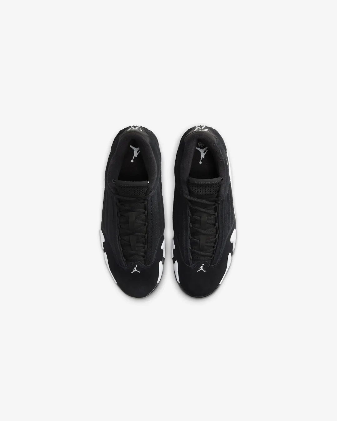 Air Jordan 14 Black/White' Sneakers