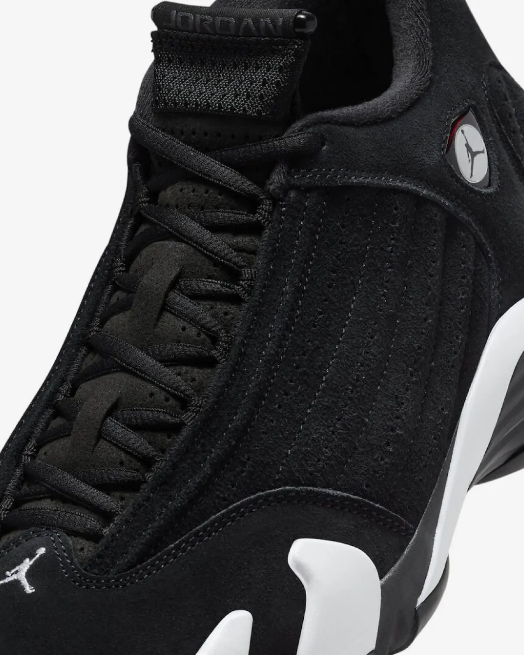 Air Jordan 14 Black/White' Sneakers