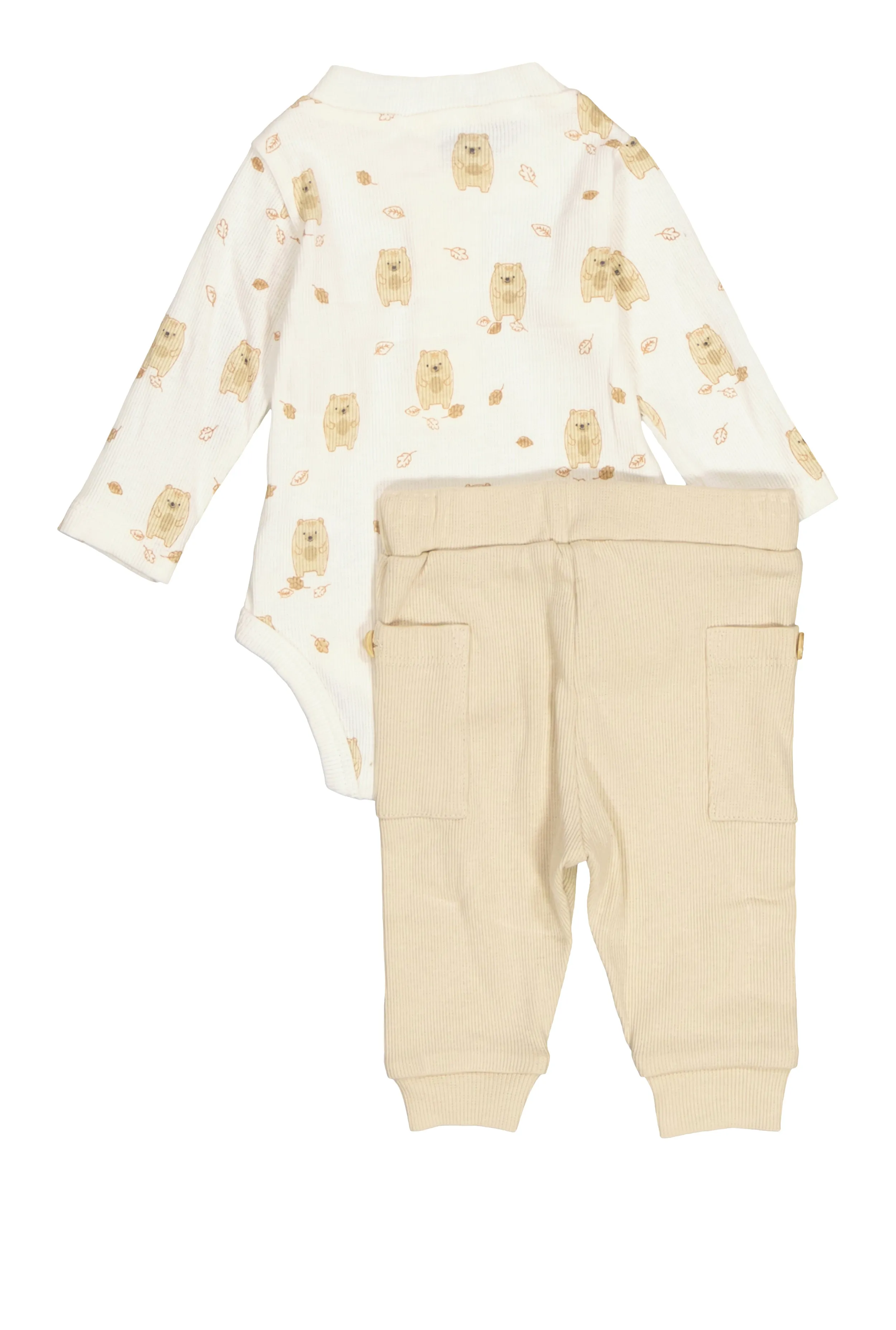 Baby Boys 0-9M Bear Print Bodysuit and Joggers