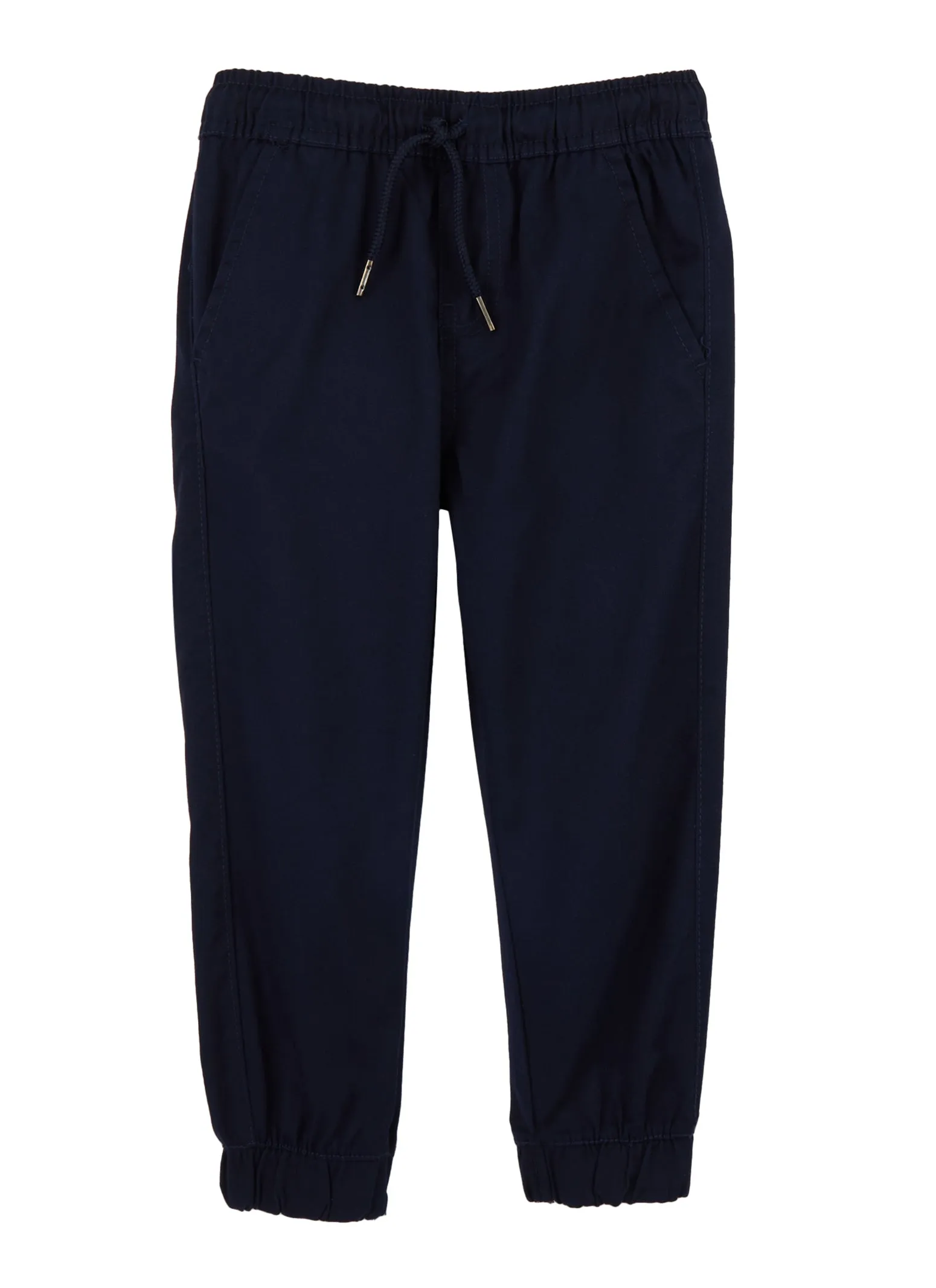 Boys 8-14 Drawstring Twill Joggers
