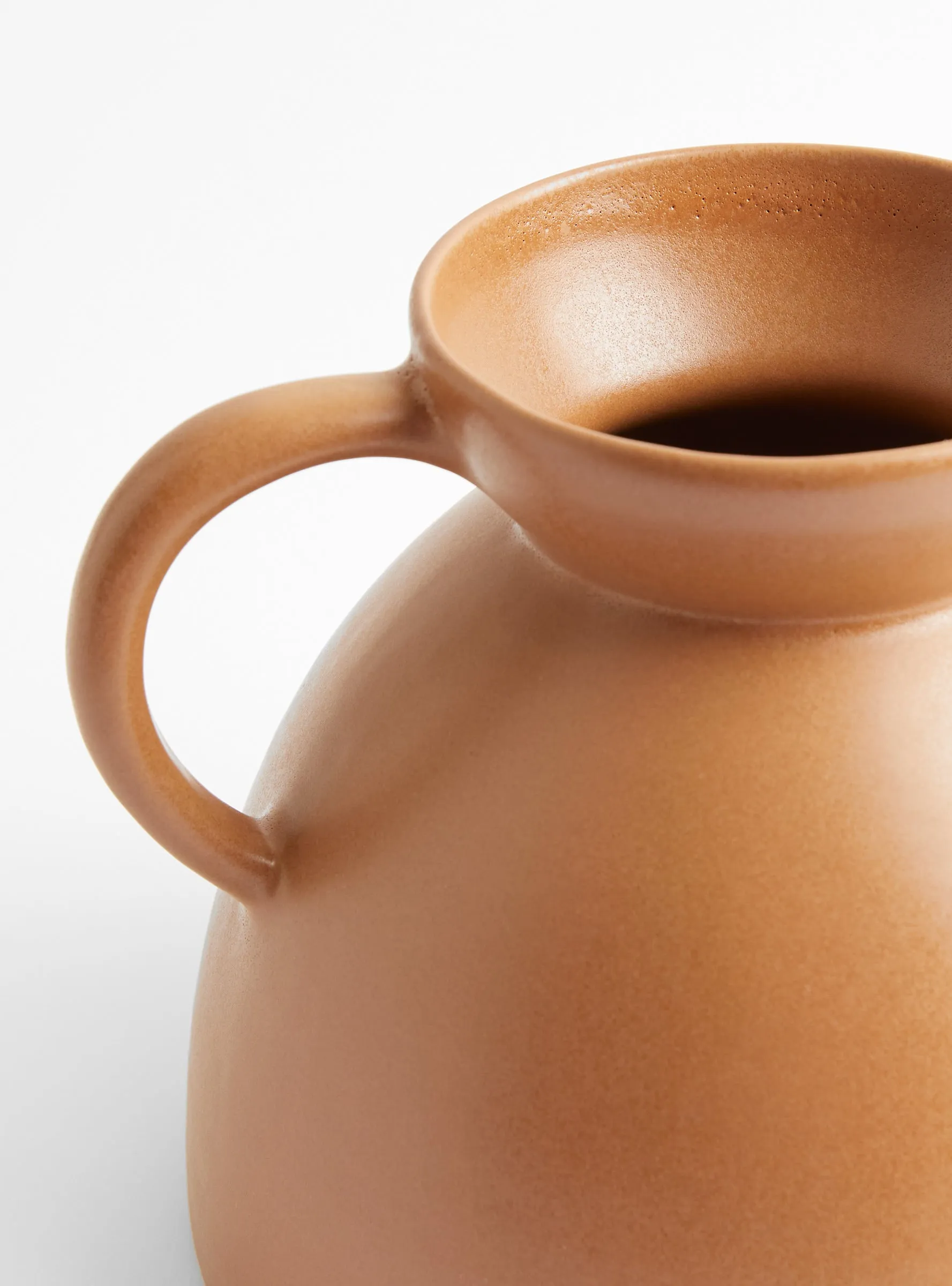 Brown Vase With Handles