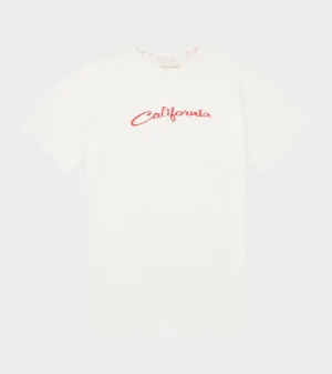 California Signature T-shirt White