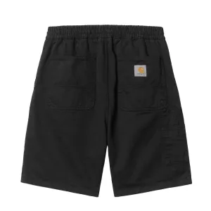 CARHARTT WIP FLINT SHORT // BLACK (GARMENT DYED)
