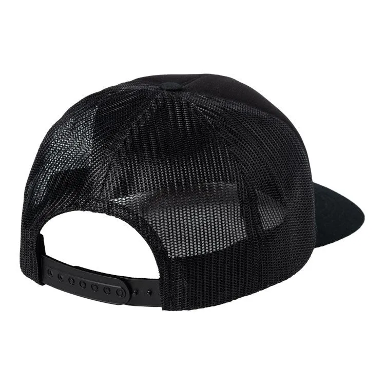 CARHARTT WIP SIGNATURE TRUCKER CAP BLACK/WHITE | GORRA TRUCKER AJUSTABLE