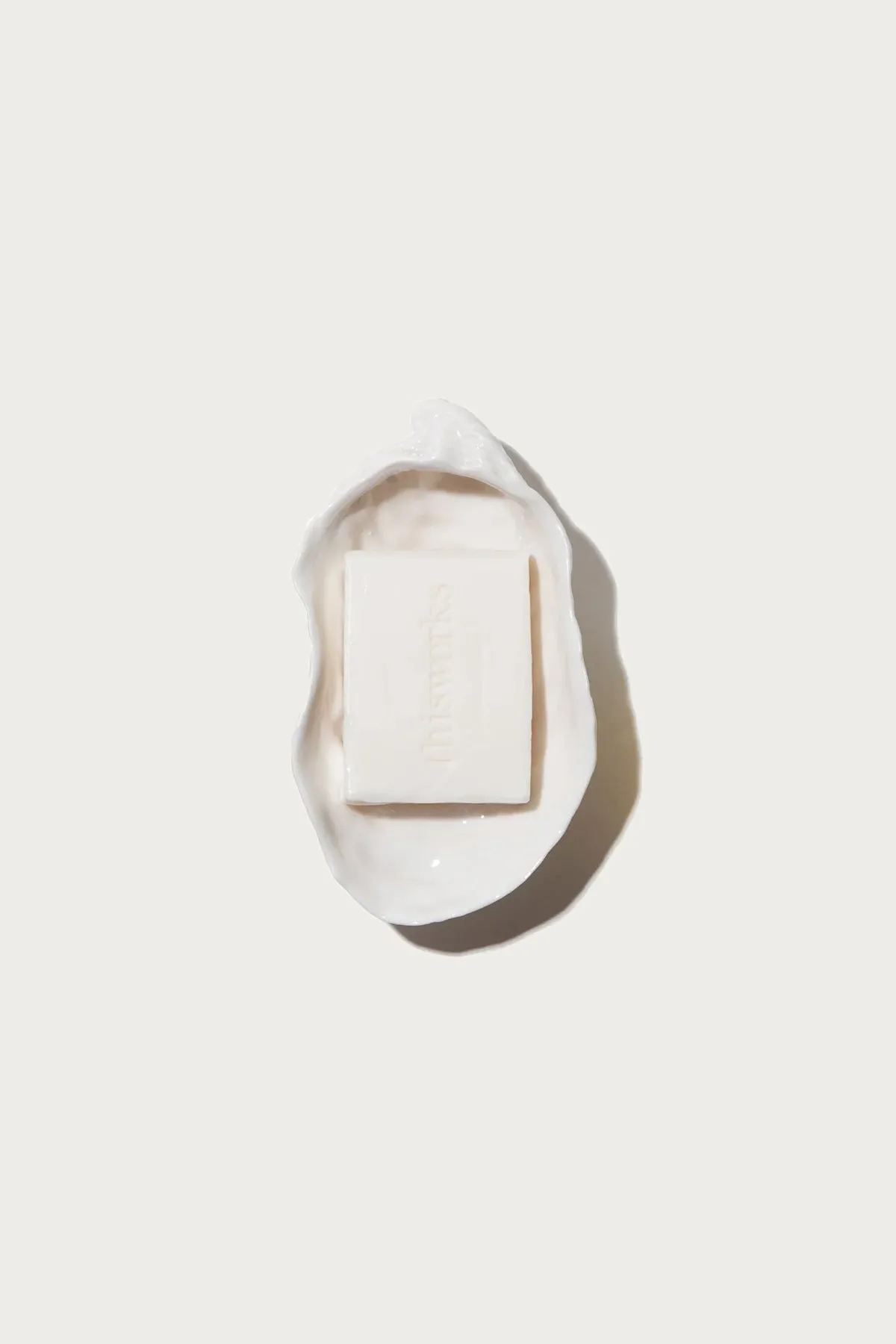 Ceramic Seashell Tray - Oyster