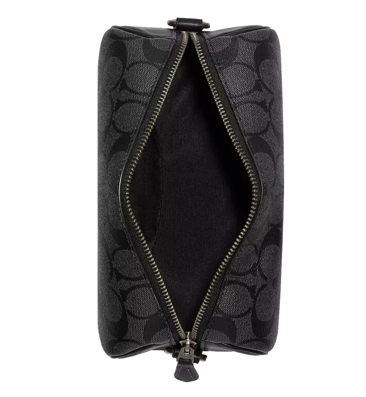 Coach Axel Crossbody Bag Signature Canvas (Charcoal)