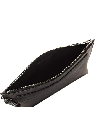 Coach Carryall Pouch In Signature Mahogany (Black)