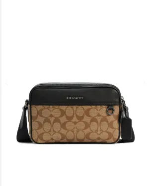 Coach Graham Crossbody In Signature Canvas (Khaki)