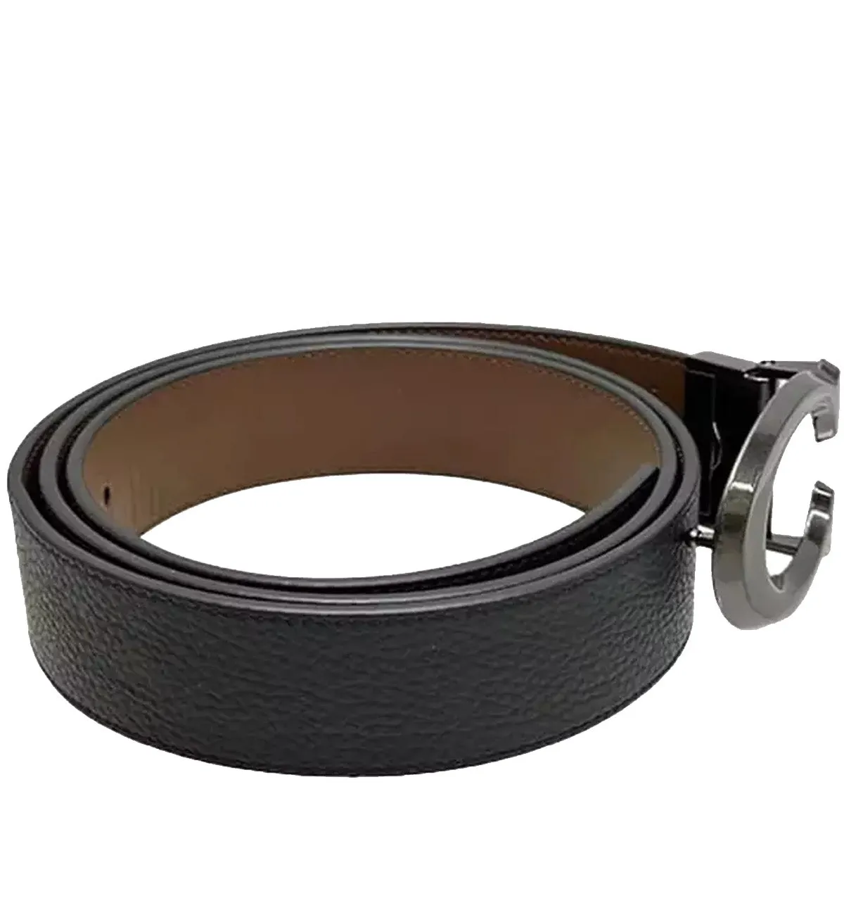 Coach Signature Buckle Cut Belt