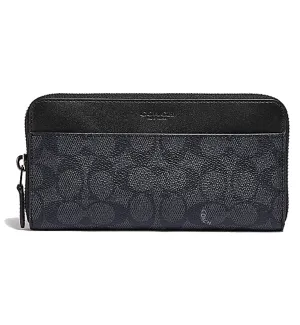 Coach Wallet Signature Canvas