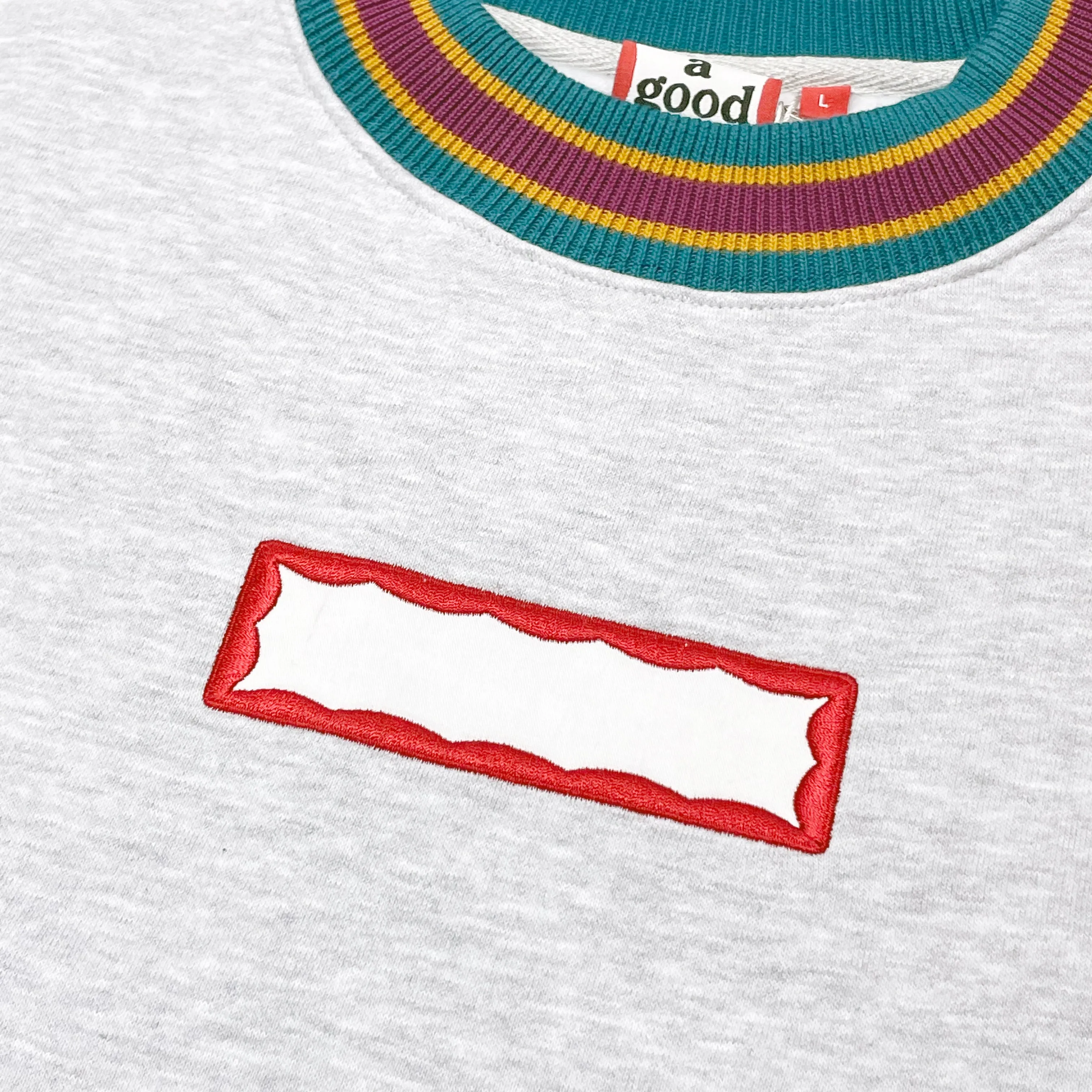 Color Rib Crewneck