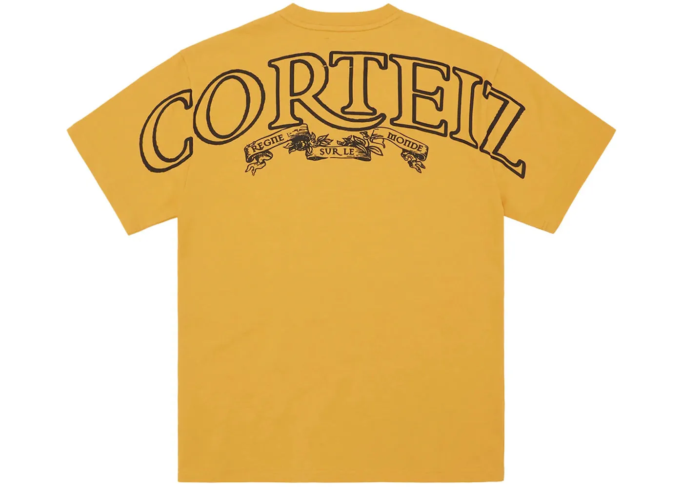 Corteiz Royale Heavyweight Tee Mustard