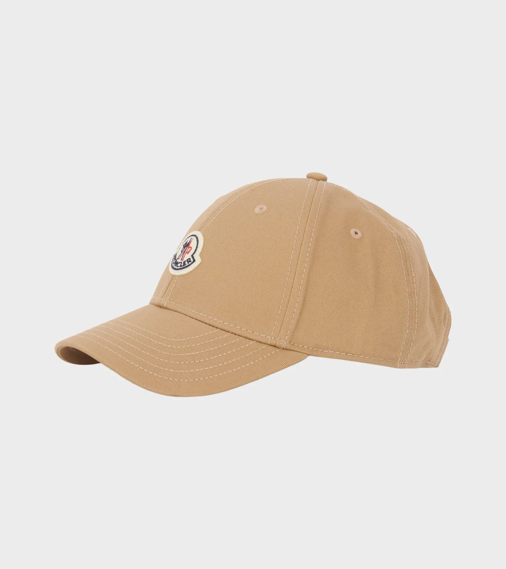 Cotton Baseball Cap Dark Beige