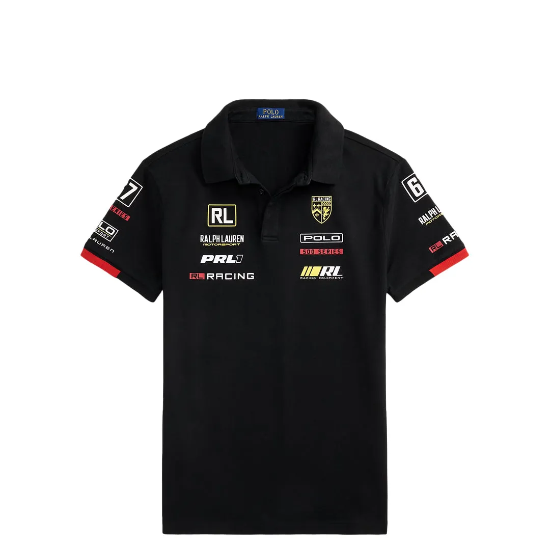 CUSTOM SLIM FIT STRETCH MESH POLO SHIRT