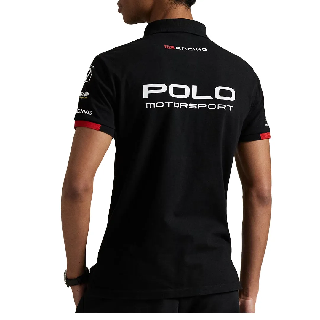 CUSTOM SLIM FIT STRETCH MESH POLO SHIRT
