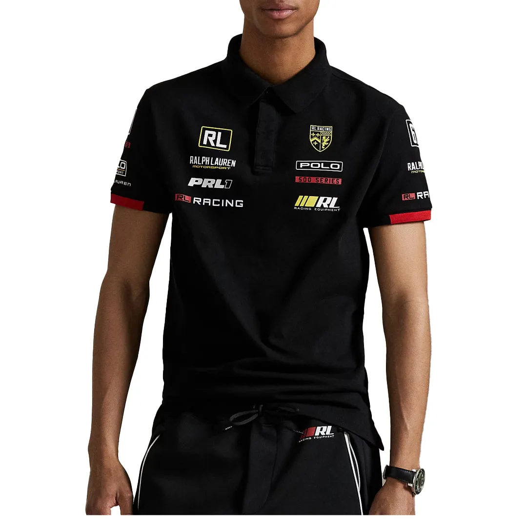 CUSTOM SLIM FIT STRETCH MESH POLO SHIRT