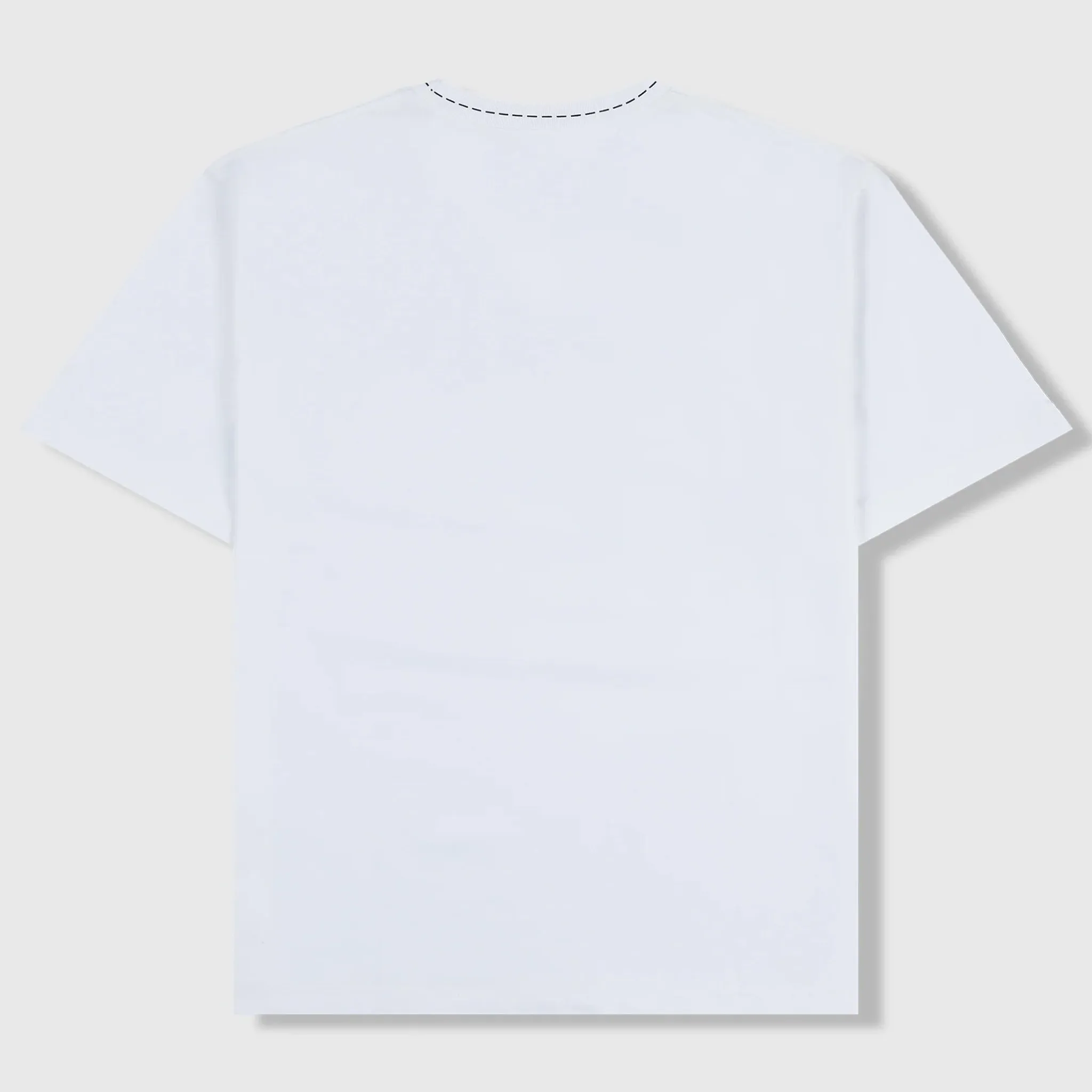 CUT HERE HEAVYWEIGHT TEE (WHITE)