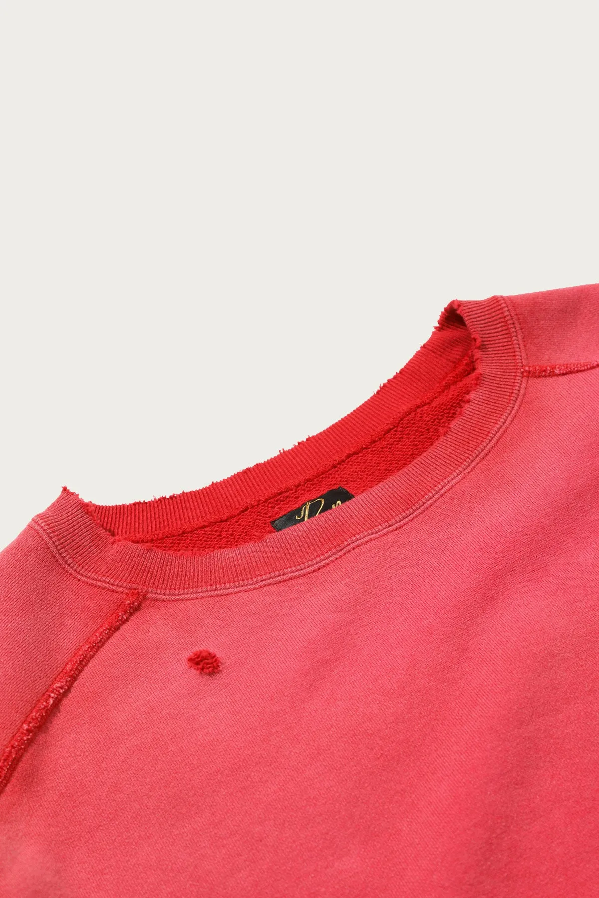 Darts French Terry Sweat Shirt - Red