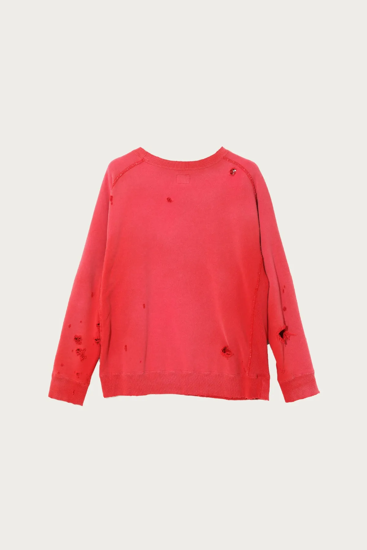 Darts French Terry Sweat Shirt - Red