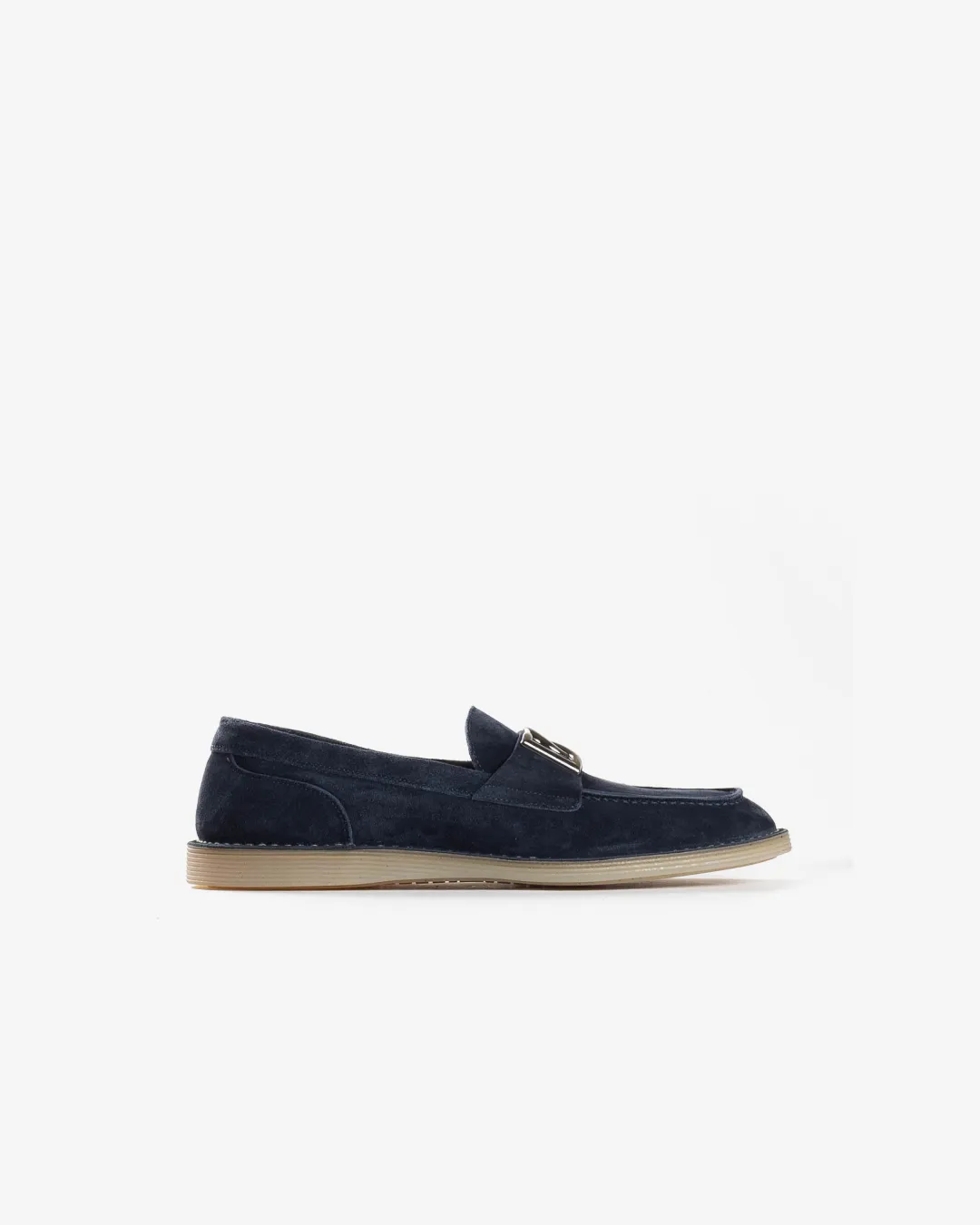 Dolce & Gabbana Florio Suede Loafers In Two Colors