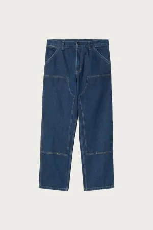 Double Knee Pant - Blue Stone Washed