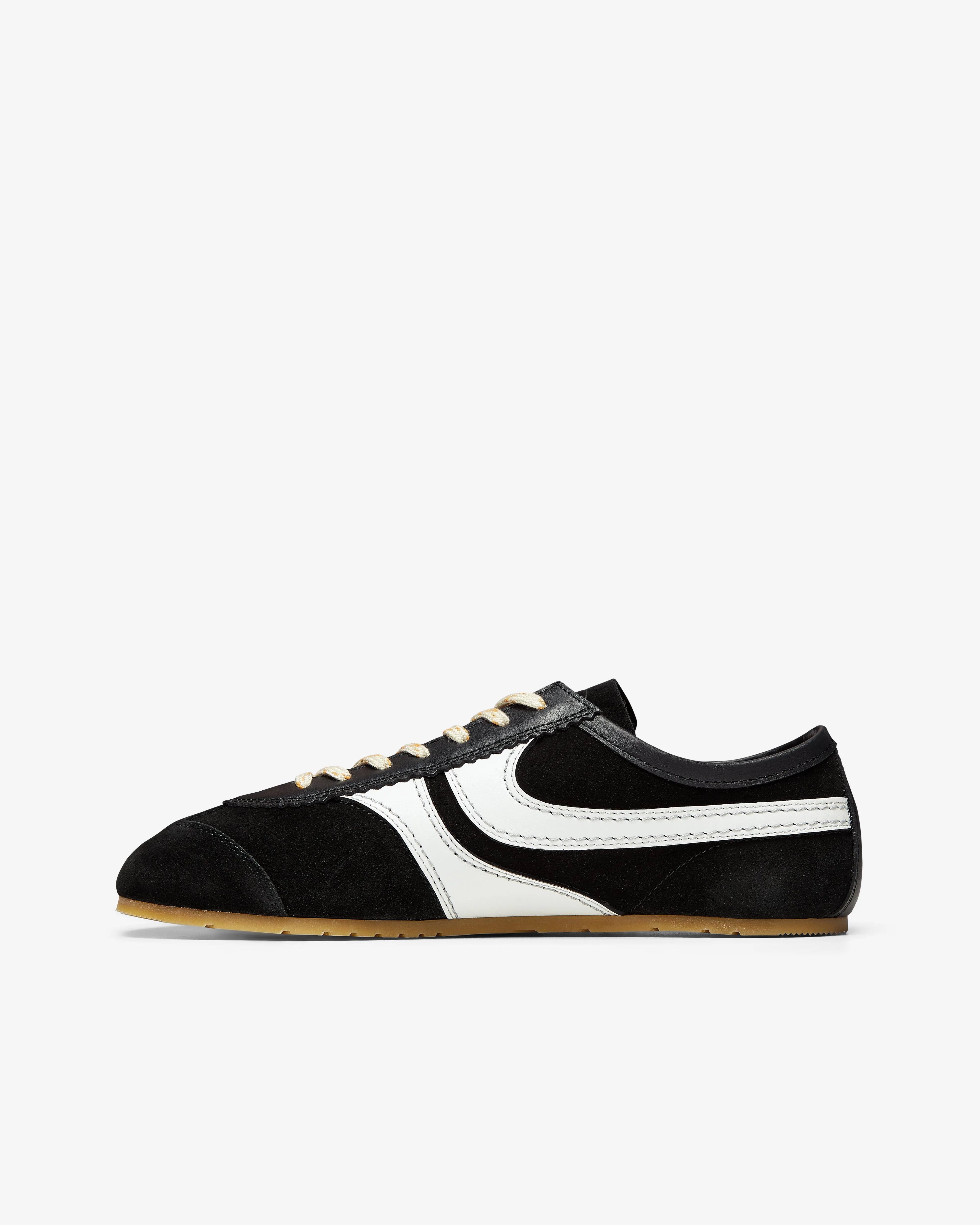Dries Van Noten - Women's Suede Sneakers - (Black)
