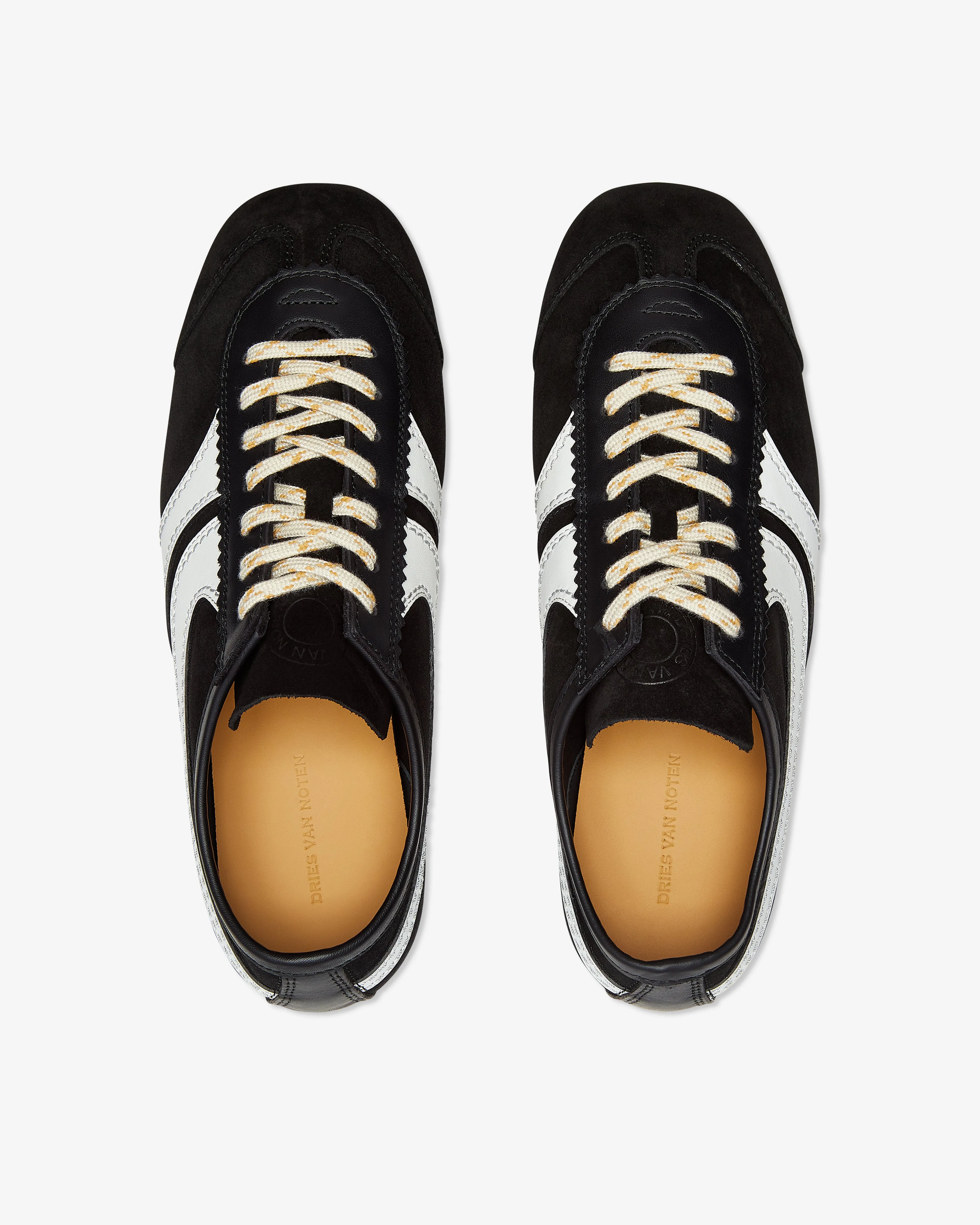 Dries Van Noten - Women's Suede Sneakers - (Black)