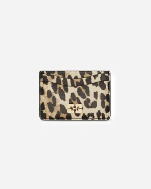 Ganni Bou Card Holder Print