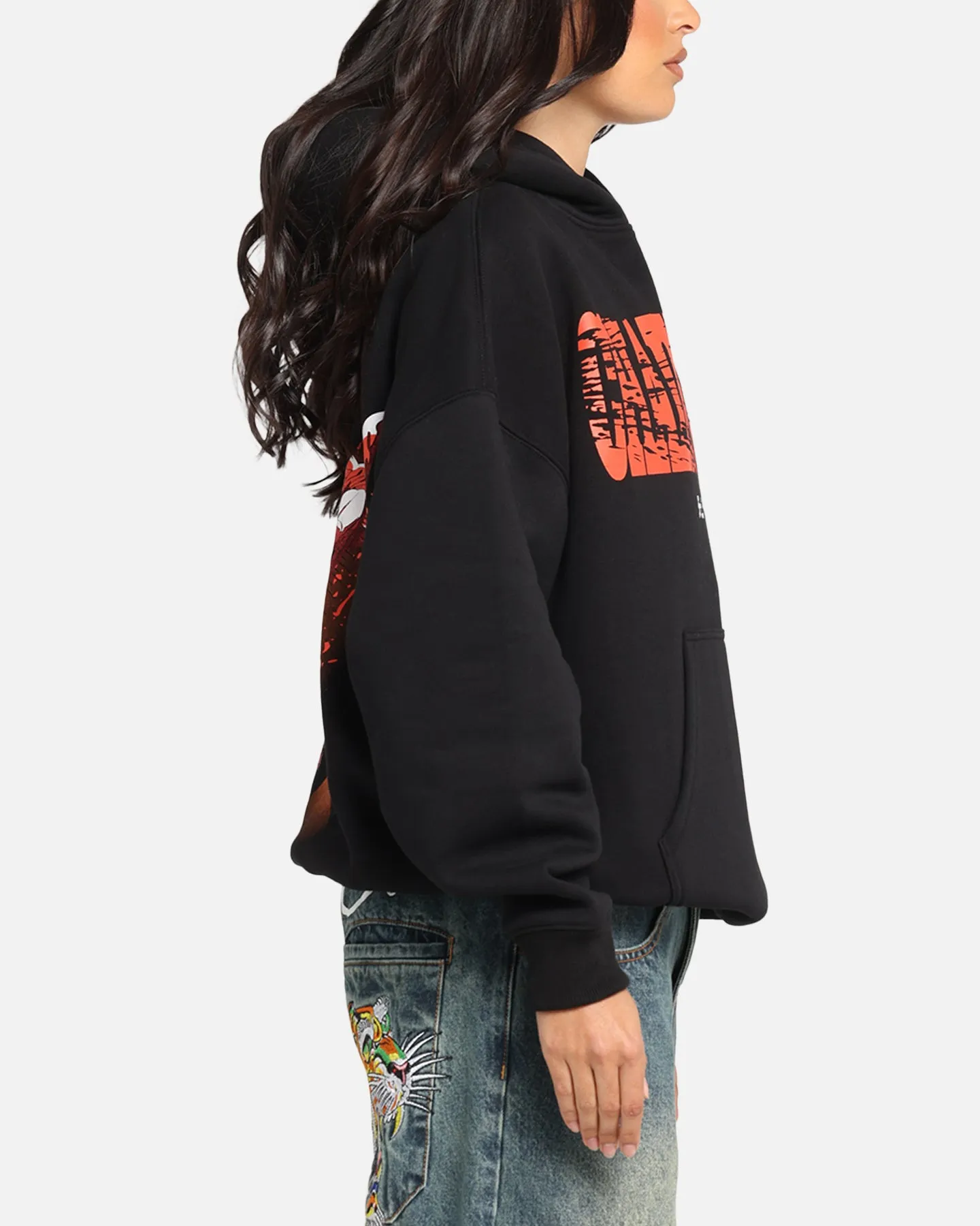 Goat Crew X Chainsaw Man Premium Hoodie Black