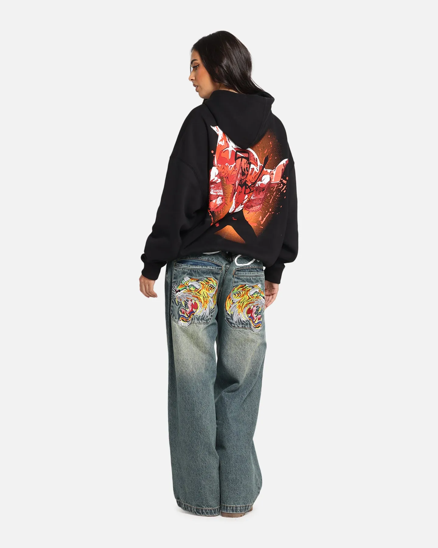 Goat Crew X Chainsaw Man Premium Hoodie Black