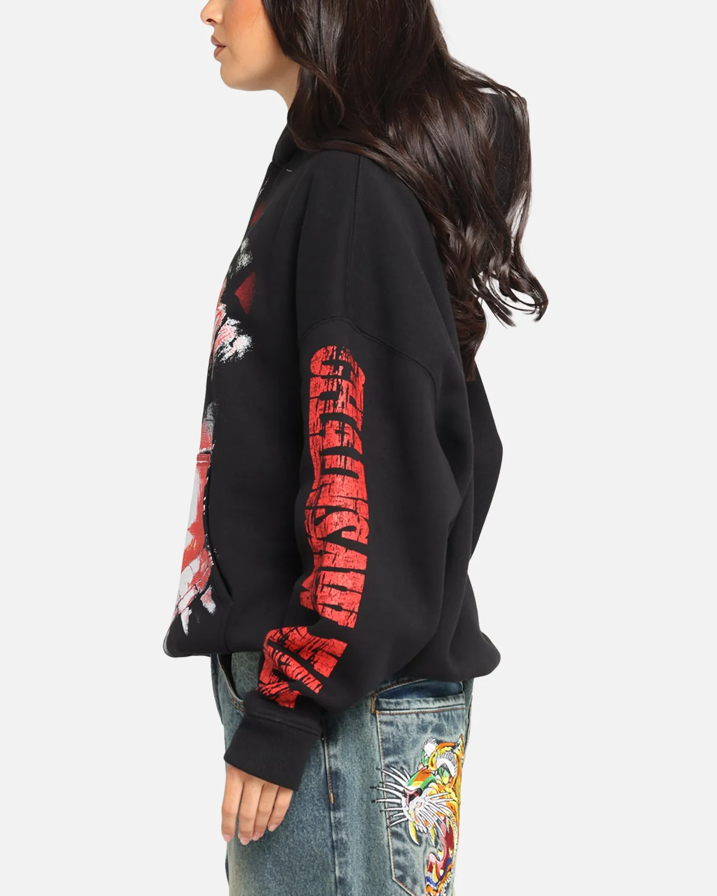 Goat Crew X Chainsaw Man Premium Hoodie Black