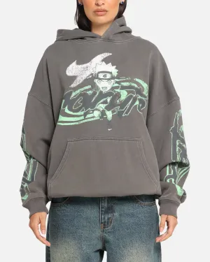 Goat Crew X Naruto Sage Mode Premium Hoodie Washed Charcoal
