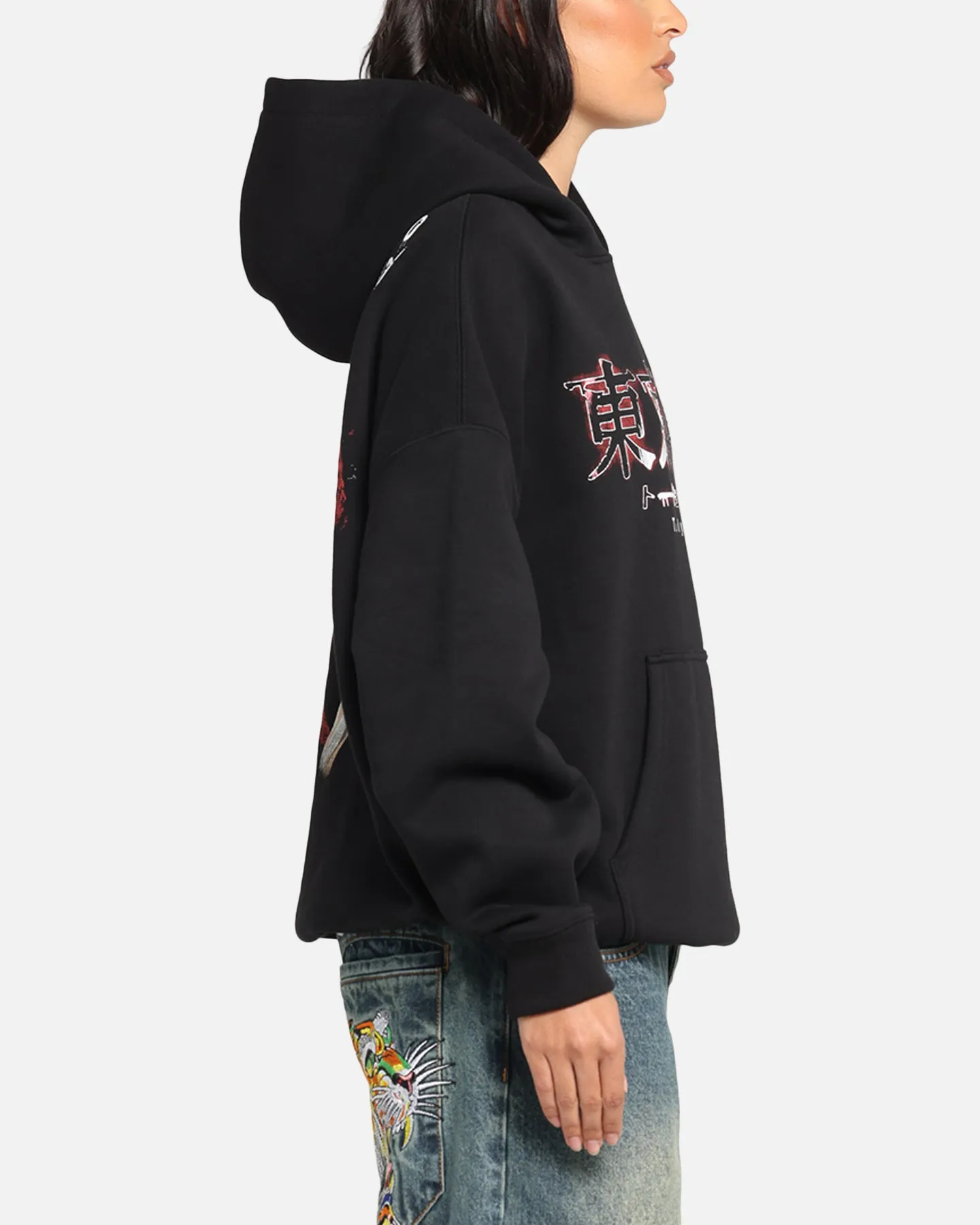 Goat Crew X Tokyo Ghoul Kaneki Premium Hoodie Black