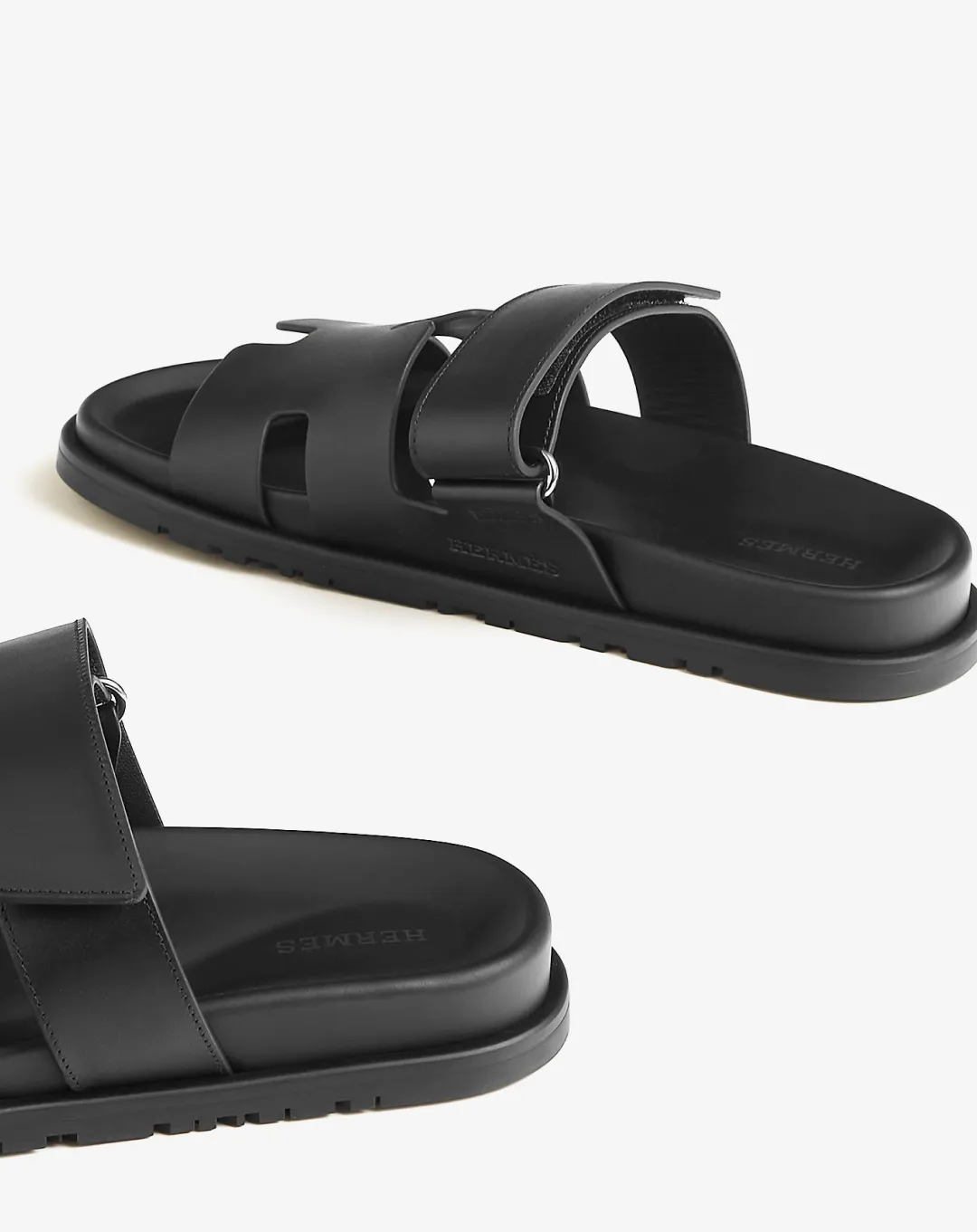 Herms Chypre sandal Black