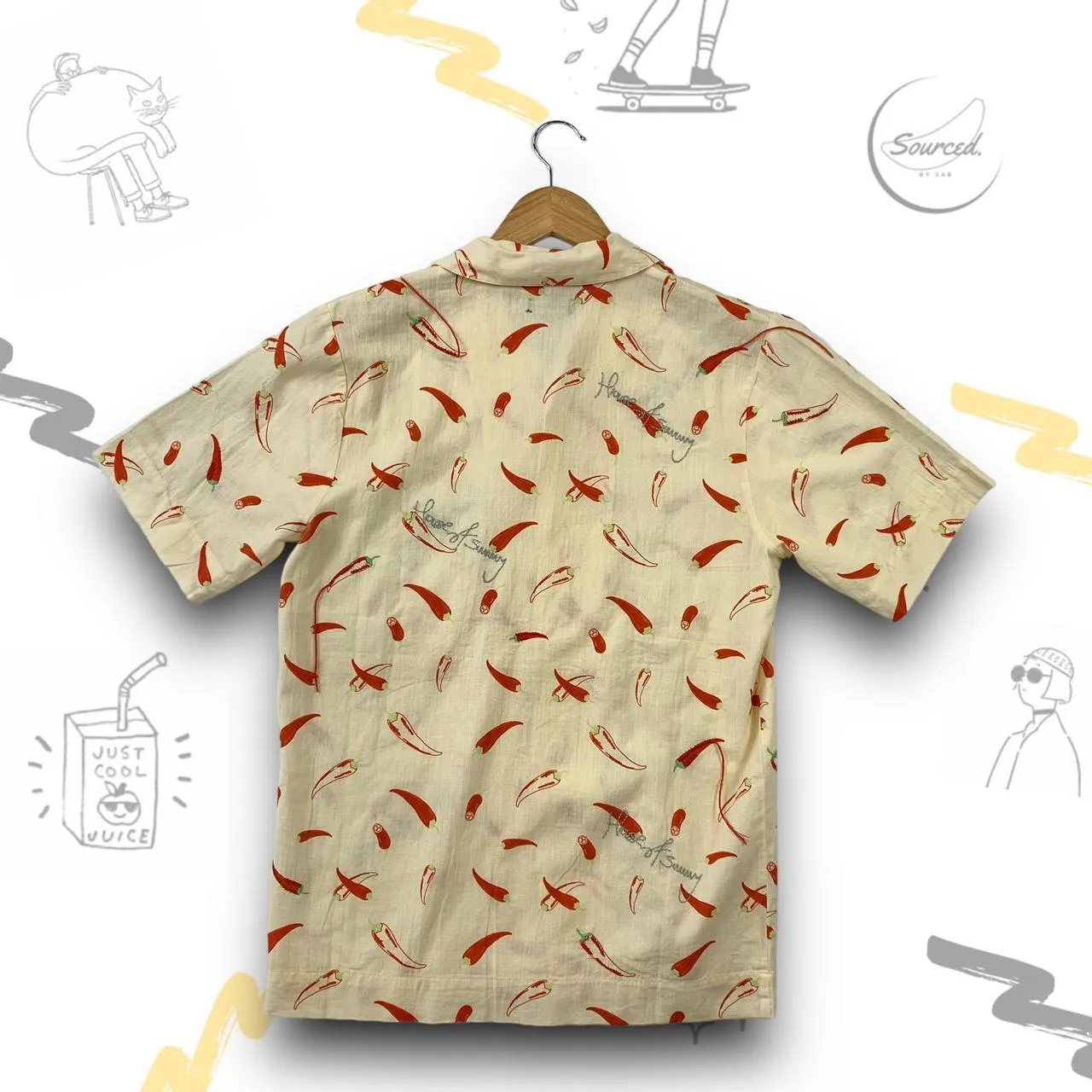 House Of Sunny Signature Chilli Shirt (XS)