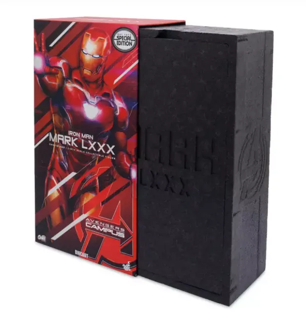 Iron Man Mark LXXX 1/6th Scale Die Cast Figure by Hot Toys  Special Edition  D23: The Ultimate Disney Fan Event