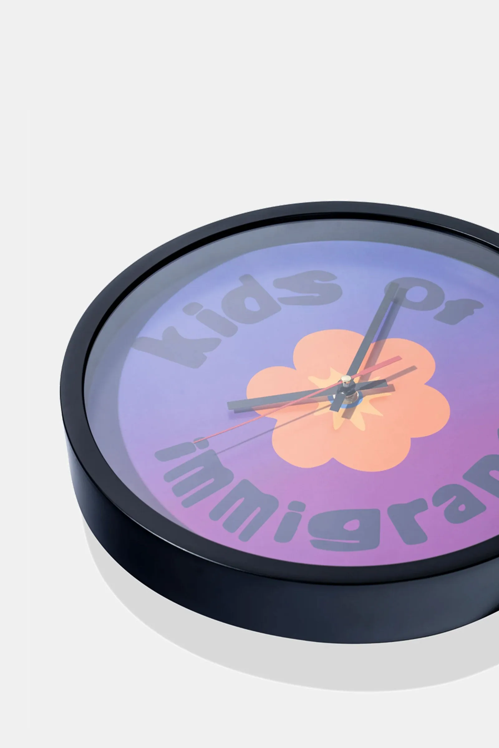 Kids of Immigrants Wall Clock