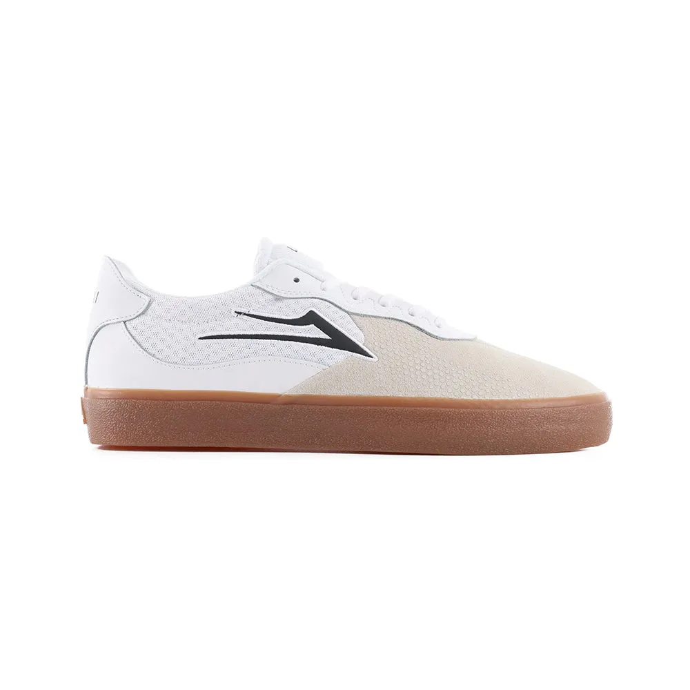 LAKAI ESSEX // WHITE/GUM LEATHER