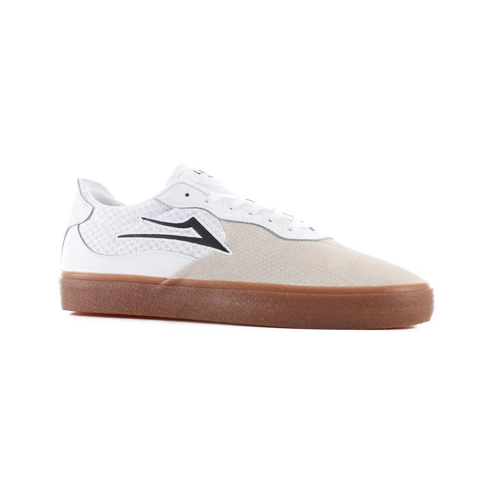 LAKAI ESSEX // WHITE/GUM LEATHER